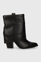 Steve Madden botki Lark słupek czarny SM11002673.001