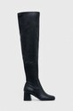 Vysoké čižmy Steve Madden Capacity nezateplené čierna SM11002695.001