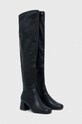 Vysoké čižmy Steve Madden Capacity SM11002695.001 čierna AW23