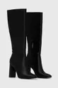 Elegantni škornji Steve Madden Ambrose črna