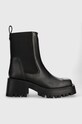 Gležnjače Steve Madden Sharpen bez kopčanja crna SM19000045.017