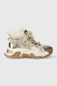 Steve Madden sneakersy Kaboom imitacja skóry licowej złoty SM11002743.045