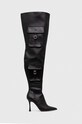 Μπότες Steve Madden Brittany στιλέτο μαύρο SM11002769.001