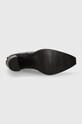 G-Star botki skórzane MYSID MID LEA ZIP 2241046703.BLK czarny