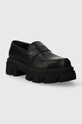 Δερμάτινα μοκασίνια Alohas Trailblazer S00190.25 μαύρο AW23