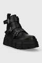 Μποτάκια Buffalo Ava Ankle Boot 1224016.BLK μαύρο AW23