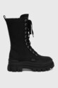 Μποτάκια εργασίας Buffalo Aspha Clf Lace Warm 5-8 cm μαύρο 1622193.BLK
