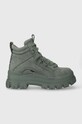Buffalo sneakersy Aspha Nc Mid Planet friendly zielony 1622288.GRN