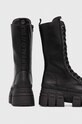 Buffalo kozaki Gospher Lace Up Hi czarny 1622352.BLK