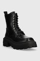 Buffalo workery Nabu Lace Up Mid 1622344.BLK czarny AW23
