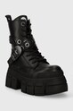 Buffalo bakancs Gospher Lace Up Mid 1622351.BLK fekete AW23