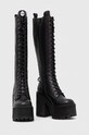 Buffalo csizma Killah Lace Up Hi 1622377.BLK fekete AW23