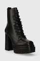 Buffalo botki May W Lace Up Boot 1220029.BLK czarny AW23