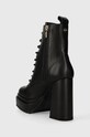 Încălțăminte Buffalo botine May W Lace Up Boot 1220029.BLK negru