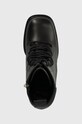 Buffalo botine May W Lace Up Boot negru 1220029.BLK