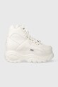 Buffalo sneakersy 1340-14 2.0 imitacja skóry licowej biały 1634001.WHT
