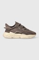 adidas Originals sneakersy zamszowe Ozweego płaska brązowy IE9509