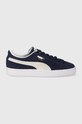 Замшевые кроссовки Puma плоская тёмно-синий 374915.04