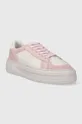 Copenhagen sneakers in pelle rosa