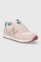 New Balance sneakersy 574 WL574XQ2 różowy AW23
