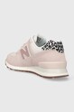 Shoes New Balance sneakers 574 WL574XQ2 pink