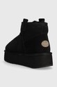 Obuwie Emu Australia śniegowce zamszowe Foy Flatform Micro W13073.BLAK czarny