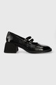 Vagabond Shoemakers czółenka skórzane ANSIE 5-8 cm czarny 5645.460.20
