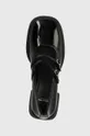fekete Vagabond Shoemakers bőr flip-flop ANSIE