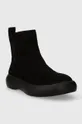 Semišové topánky Vagabond Shoemakers JANICK čierna