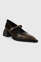 Шкіряні туфлі Vagabond Shoemakers VIVIAN 5553.018.51 коричневий AW23