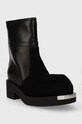 MM6 Maison Margiela leather ankle boots Ankle Boot S66WU0114 black AW23