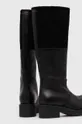 Кожаные сапоги MM6 Maison Margiela Boot Голенище: Натуральная кожа, Замша Внутренняя часть: Натуральная кожа Подошва: Синтетический материал