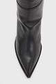 AllSaints ghete de piele Reina negru WF597X