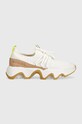Sorel sneakersy KINETIC IMPACT II LACE tekstylny beżowy 2030311125