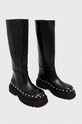 Čizme Twinset 232TCT042.00006 crna AW23