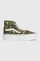 Kožne tenisice Vans SK8-Hi Tapered Stackform platforma šarena VN0A5JMKZBF1
