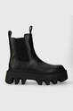 Buffalo sztyblety Flora Chelsea Lo nieocieplane czarny 1622356.BLK