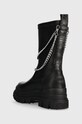 Încălțăminte Buffalo botine Aspha Sock Chain 1622313.BLK negru