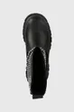 čierna Členkové topánky Buffalo Aspha Sock Chain