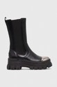 Buffalo cizme Aspha Clf Steel pana la 5 cm negru 1622317.BLK