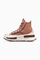 Δερμάτινα ελαφριά παπούτσια Converse Run Star Legacy Cx καφέ A05423C