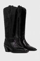 Vagabond Shoemakers kozaki skórzane ALINA 5321.060.20 czarny AW23