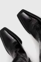 čierna Kožené čižmy Vagabond Shoemakers ALINA