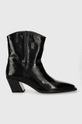 nero Vagabond Shoemakers scarpe da cowboy ALINA Donna