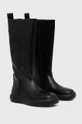 Usnjeni elegantni škornji Vagabond Shoemakers JANICK črna