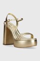 MICHAEL Michael Kors sandali in pelle Laci 40H3LCMS1M.740 oro AW23
