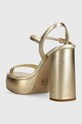 Scarpe MICHAEL Michael Kors sandali in pelle Laci 40H3LCMS1M.740 oro