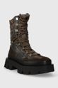 Кожени боти MISBHV The Ibiza Boot 231BW109 кафяв AW23