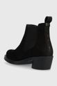 Obuwie Camper sztyblety zamszowe Bonnie K400717.001 czarny