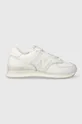 white New Balance leather sneakers 574 Women’s